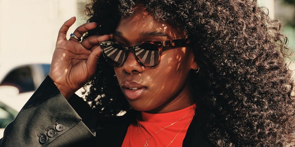 Brown Cat Eye Sunglasses